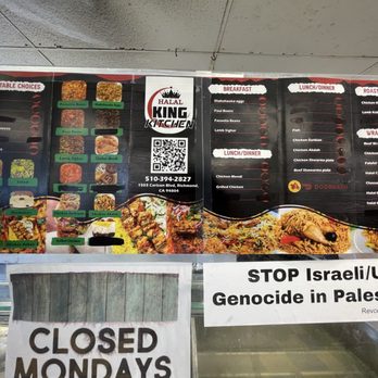 Halal King kitchen - Menu - Burgers Near Me - Richmond, California