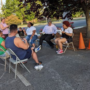 Astro Dogs - Elites, enjoying the good food and company. - Food Trucks Near Me - Greensboro, North Carolina