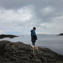 Ballintoy Harbour - Enjoying the views