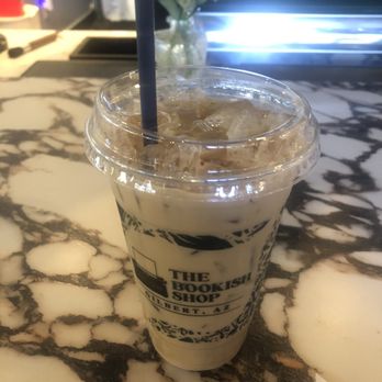 The Bookish Shop - Sugar free caramel latte is yummy and one of my favorite - Bookstores Near Me - Gilbert, Arizona