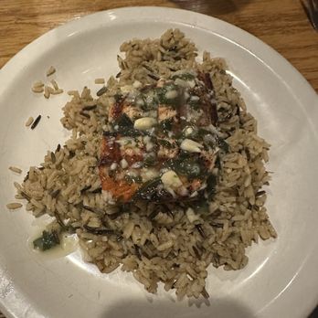 Now or Later Restaurant & Lounge - Salmon over wild rice. BEST EVER - American Near Me - Des Moines, Iowa Now or Later Restaurant & Lounge - Salmon over wild rice. BEST EVER - American Near Me - Des Moines, Iowa