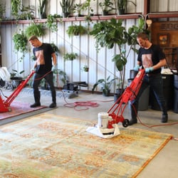 Old World Rugs works hard to get your rugs looking their best!