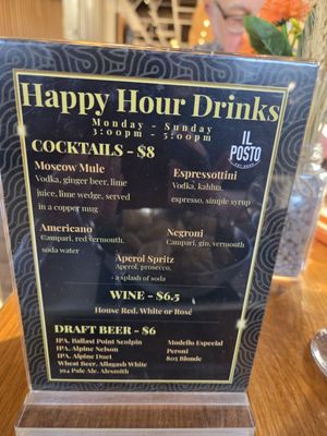 Menu photo 1 IL  Posto San Diego, CA