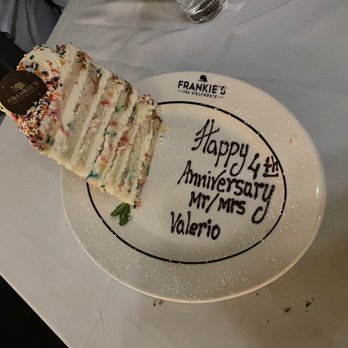 Frankie's The Steakhouse - Complimentary Cake - Steakhouses Near Me - Duluth, Georgia