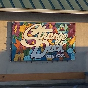 Strange Duck Brewing - Sign - Breweries Near Me - Commerce, Georgia