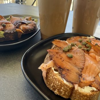 Cafe Con Leche Con Amor - Lox toast - Coffee & Tea Near Me - Hollister, California Cafe Con Leche Con Amor - Lox toast - Coffee & Tea Near Me - Hollister, California