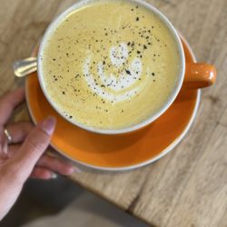 7tyone Restaurant & Coffee - Golden milk latte, must try! Delicious