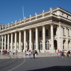 Opéra National de Bordeaux - Façade grand théâtre de bordeaux