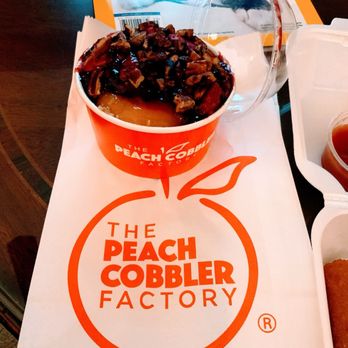 The Peach Cobbler Factory - BLACKBERRY PEACH COBBLER - Desserts Near Me - Murfreesboro, Tennessee