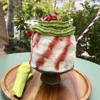 Koko Kakigori - Ichigo Matcha Shaved Ice Cream - Shaved Ice Near Me - Orlando, Florida Koko Kakigori - Ichigo Matcha Shaved Ice Cream - Shaved Ice Near Me - Orlando, Florida