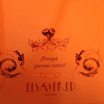 Elsa y Fred - Tapas/Small Plates Near Me - Barcelona, B
