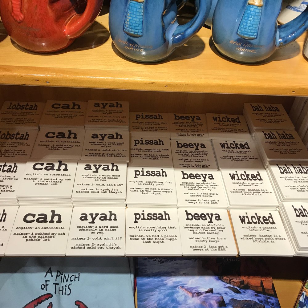 Geddy's - Cutest coasters in the giftshop- bought one that said ba haba! - Seafood Near Me - Bar Harbor, Maine Geddy's - Cutest coasters in the giftshop- bought one that said ba haba! - Seafood Near Me - Bar Harbor, Maine