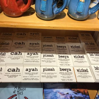 Geddy's - Cutest coasters in the giftshop- bought one that said ba haba! - Seafood Near Me - Bar Harbor, Maine Geddy's - Cutest coasters in the giftshop- bought one that said ba haba! - Seafood Near Me - Bar Harbor, Maine
