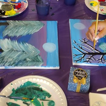 Paint the Town - Guest's Painting at the Party - Party & Event Planning Near Me - Seattle, Washington