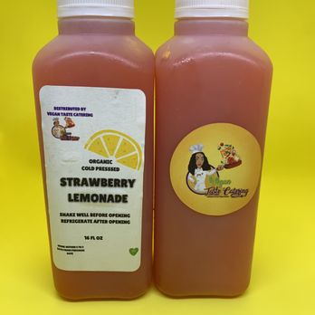Vegan Taste Catering - COLD PRESSED STRAWBERRY LEMONADE - Caterers Near Me - Detroit, Michigan Vegan Taste Catering - COLD PRESSED STRAWBERRY LEMONADE - Caterers Near Me - Detroit, Michigan
