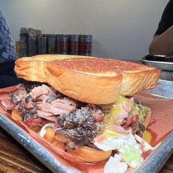 Apocalypse BBQ - Brisket Sandwich - Food Trucks Near Me - Miami, Florida