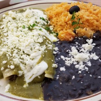 Jarrito Loco - Chicken enchiladas verdes - Mexican Near Me - Monument, Colorado Jarrito Loco - Chicken enchiladas verdes - Mexican Near Me - Monument, Colorado