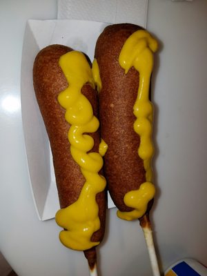 Hot Dog on a Stick by null