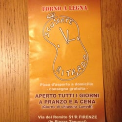 Scusate Il Ritardo - Menu,indirizzo e tel