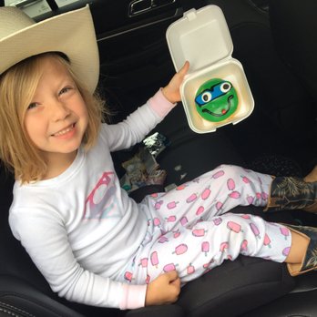 AJ Donuts. - Our second stop in we went with a turtle! - Donuts Near Me - Flower Mound, Texas AJ Donuts. - Our second stop in we went with a turtle! - Donuts Near Me - Flower Mound, Texas