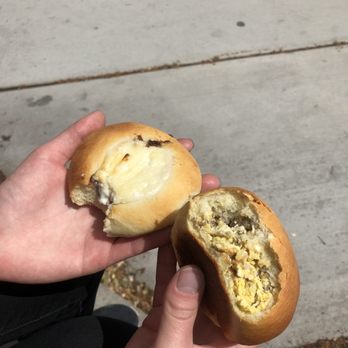 The Kolache Place - Cinnamon (left) and Sausage Egg and a Cheese (right) - Bakeries Near Me - Provo, Utah The Kolache Place - Cinnamon (left) and Sausage Egg and a Cheese (right) - Bakeries Near Me - Provo, Utah
