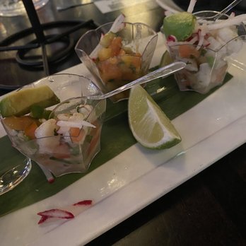 Flights - Ceviche Flight - New American Near Me - Las Vegas, Nevada Flights - Ceviche Flight - New American Near Me - Las Vegas, Nevada