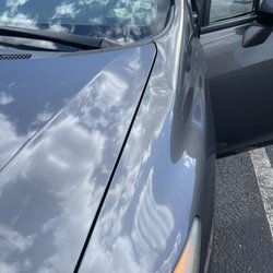 USA Tire & Auto Service Center - The front view of the two visible dents.