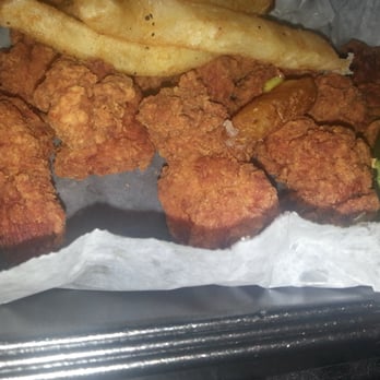 Lumberjack's Pizza - Old burnt hard re-fried disgusting chicken nuggets from Lumberjacks on Sunday 8/11/13. - Pizza Near Me - North Smithfield, Rhode Island Lumberjack's Pizza - Old burnt hard re-fried disgusting chicken nuggets from Lumberjacks on Sunday 8/11/13. - Pizza Near Me - North Smithfield, Rhode Island