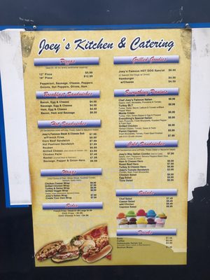 Menu photo 2 Joey's Kitchen Stuart, FL