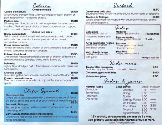 Fritanga Nicaraguan Cuisine by null