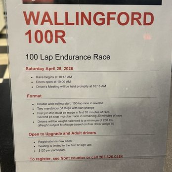 On Track Karting Wallingford - Go Karts Near Me - Wallingford, Connecticut