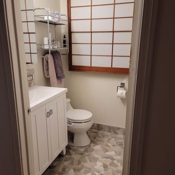 A3 Tile - Remodeled bathroom - Flooring Near Me - San Carlos, California