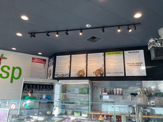 Crisp Salads Division by null