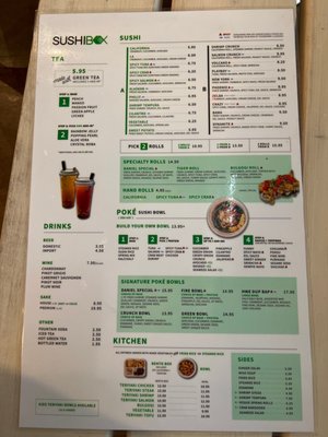 Menu photo 1 Sushi Box Montgomery, AL Menu photo 1 Sushi Box Montgomery, AL