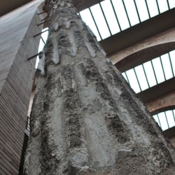 Museo Nacional de Arte Romano - Columna original.