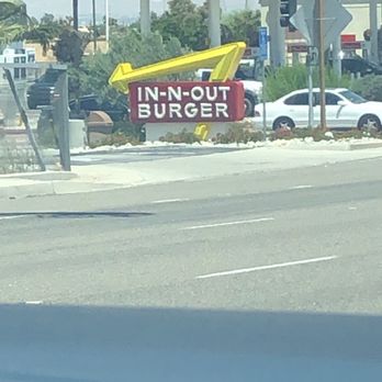 In-N-Out Burger - saw the sign and had to stop! - Fast Food Near Me - Upland, California