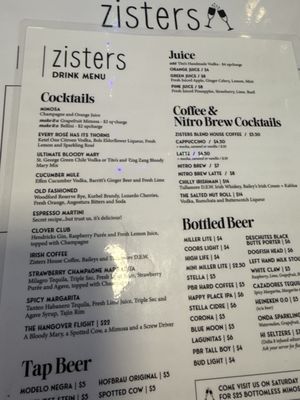 Menu photo 5 Zisters Elm Grove, WI Menu photo 5 Zisters Elm Grove, WI