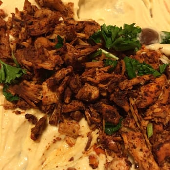 Pita Jungle - Watery hummus with dry, old, salty, gross chicken. - Mediterranean Near Me - Gilbert, Arizona