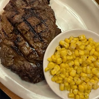 Texas Roadhouse - Ribeye 12 oz with corn - Steakhouses Near Me - Hunt Valley, Maryland Texas Roadhouse - Ribeye 12 oz with corn - Steakhouses Near Me - Hunt Valley, Maryland