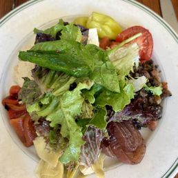This Mediterranean Plate was tasty- however I suggest adding more than 1 pita as we had much leftover hummus.