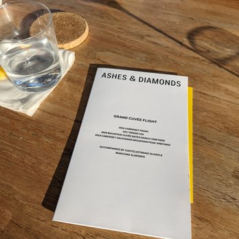 Ashes & Diamonds - Wineries Near Me - Napa, California