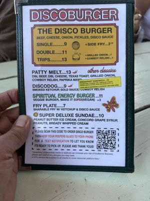 Menu photo 1 Disco Burger Kansas City, MO
