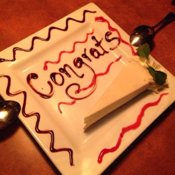 Dirty Dan Harris Steakhouse - Anniversary cheesecake:) - Seafood Near Me - Bellingham, Washington
