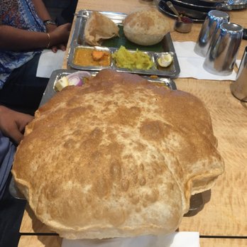 Saravanaa Bhavan - Chole bature in the front and back side Puri sabji - Indian Near Me - Irving, Texas Saravanaa Bhavan - Chole bature in the front and back side Puri sabji - Indian Near Me - Irving, Texas