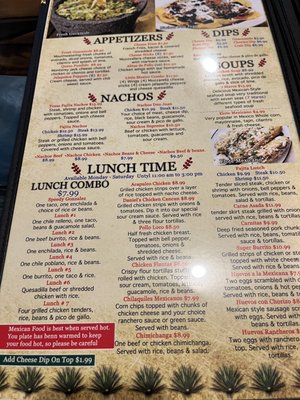 Menu photo 8 Daniel's Little Mexico Shepherdsville, KY Menu photo 8 Daniel's Little Mexico Shepherdsville, KY