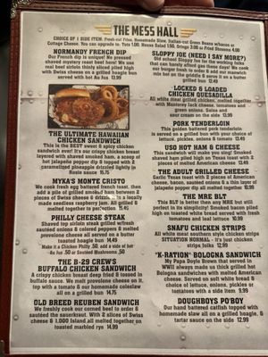 Menu photo 4 Cafe B-29 Ozark, MO