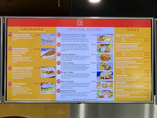 Menu photo 3 Arepasmanía Pembroke Pines, FL