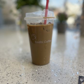 Bodhi Cafe - Vanilla iced latte - Coffee & Tea Near Me - Flushing, New York