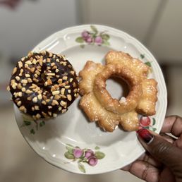 Glazed Old Fashioned Chocolate with Nuts
