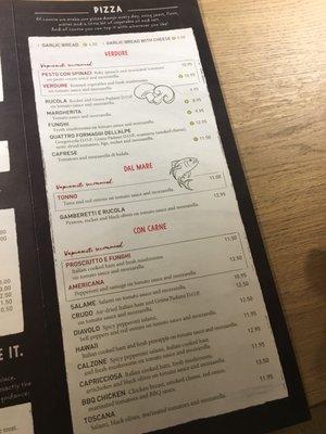 Menu photo 1 Vapiano Barcelona, B
